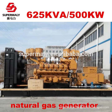 Energy saving Reliable quality gas generator 500kw by advanced technology